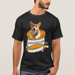Corgi Antidepressant T-Shirt