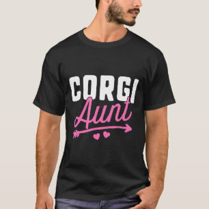 Corgi Aunt Women Puppy Mum Love Dog Mama T-Shirt