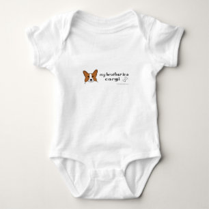 corgi baby bodysuit