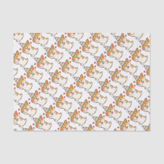 Corgi Birthday Party Tissue Paper