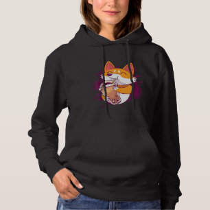 Corgi  Bubble Tea Bobas Corgi Hoodie