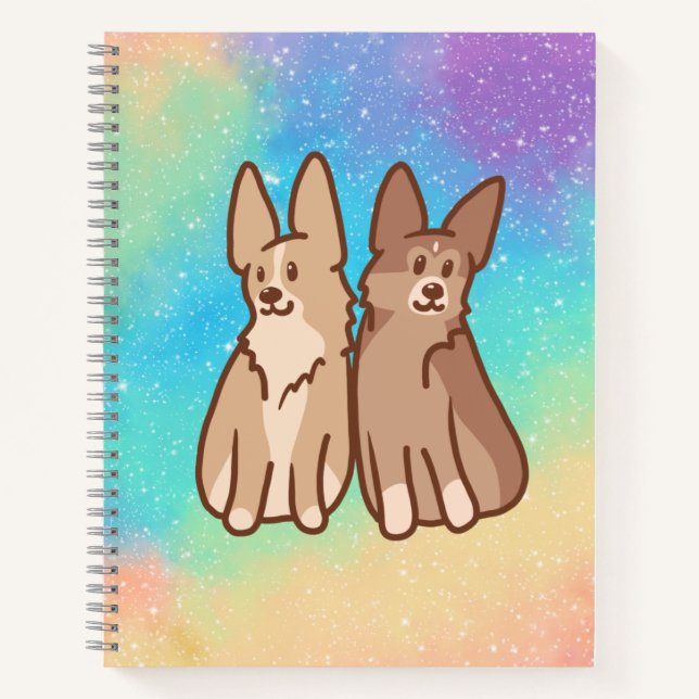 Corgi Buddies Notebook (Front)