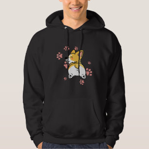 Corgi Butt Dog Hoodie
