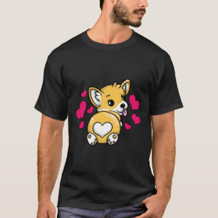 Corgi Butt Funny Corgi Bum 874 T-Shirt