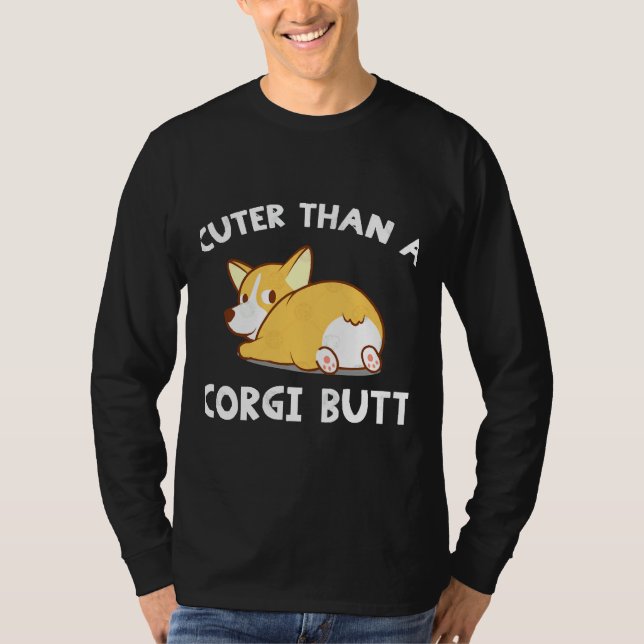 Corgi Butt       T-Shirt (Front)