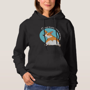 Corgi Butts Drive Me Nuts Hoodie