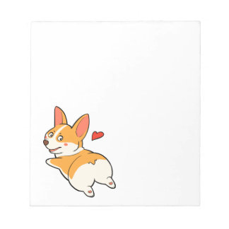 Corgi Butts Notepad