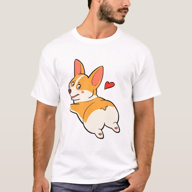 Corgi Butts T-Shirt (Front)