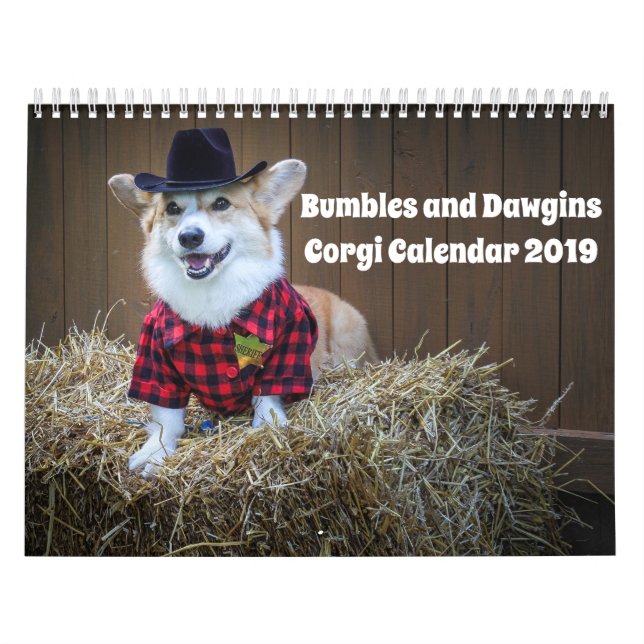 Corgi Calendar 2019 (Cover)