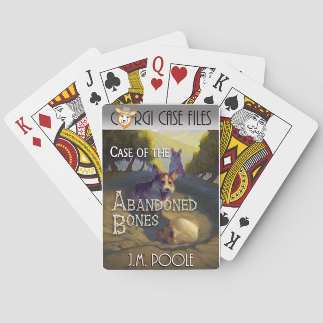 Corgi Case Files playing cards - CCF10 series (Back)