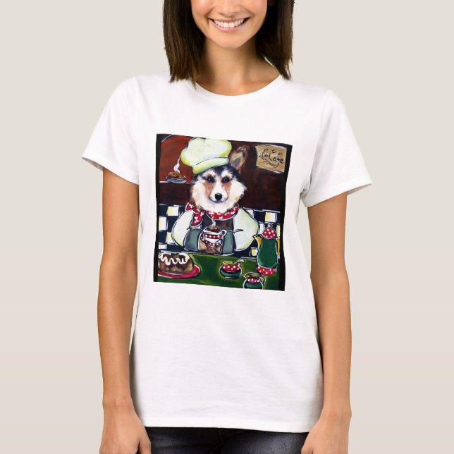 Corgi Chef T-Shirt (Front)