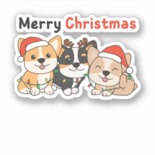 Corgi Christmas Animals Cute Dogs Merry Christmas