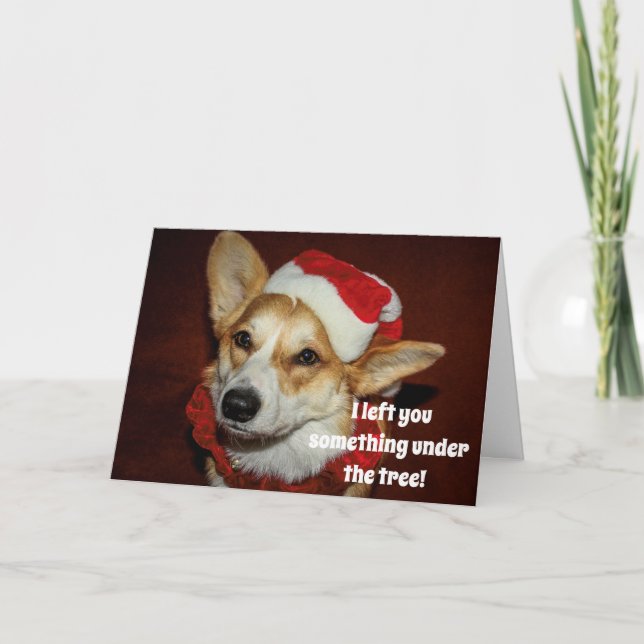 Corgi Christmas Card (Front)