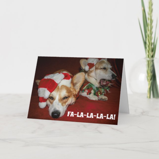Corgi Christmas Card (Front)
