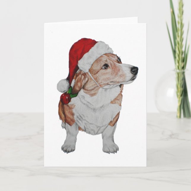 Corgi Christmas Card (Front)