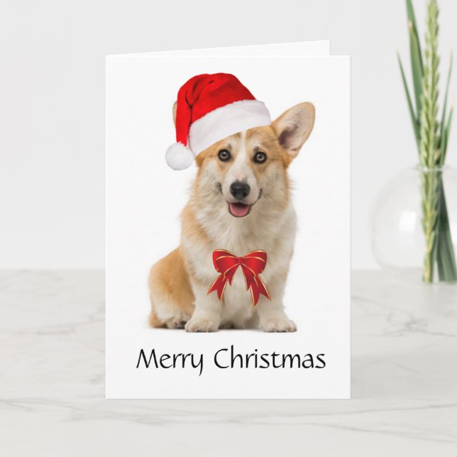 Corgi Christmas card (Front)
