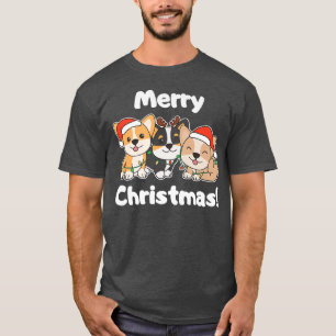 Corgi Christmas Dogs Christmas Animals Cute Dogs16 T-Shirt