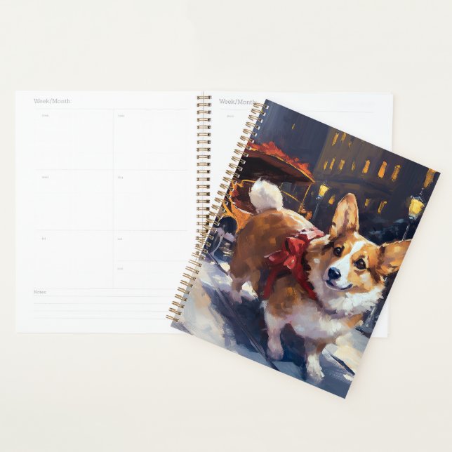 Corgi Christmas Festive Season Planner (Display)
