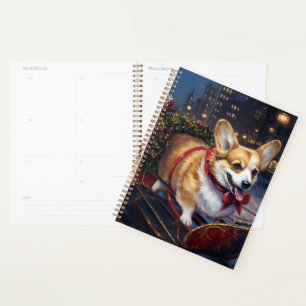 Corgi Christmas Festive Season Planner