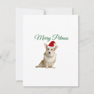 Corgi Christmas Holiday Card