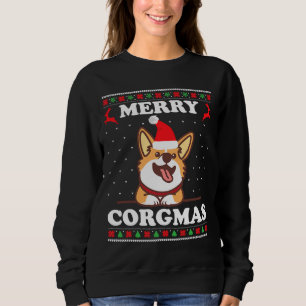 Corgi Christmas Merry Corgmas Sweatshirt