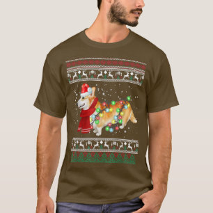 Corgi Christmas Sweater Corgi Christmas Santa Hat 