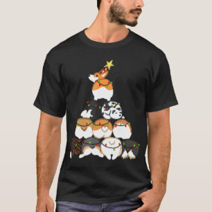Corgi Christmas Tree T-Shirt