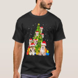 Corgi Christmas Tree X Mas Santa Hat Dog T-Shirt<br><div class="desc">Corgi Christmas Tree X Mas Santa Hat Dog</div>