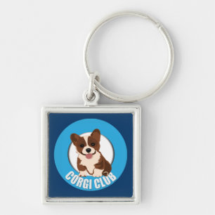 Corgi club key ring