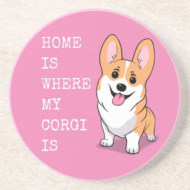 Corgi Coaster (Front)