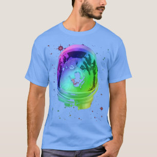 Corgi Cool Funny Astronaut in Space T-Shirt