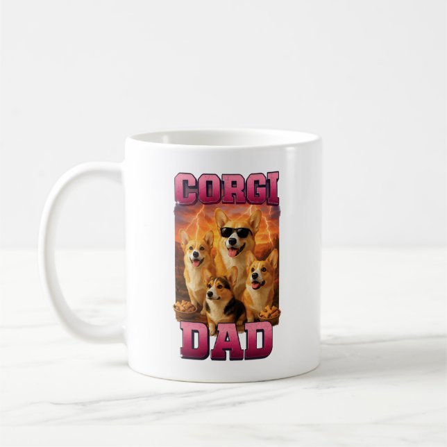 Corgi Copy Copy Copy Coffee Mug (Left)