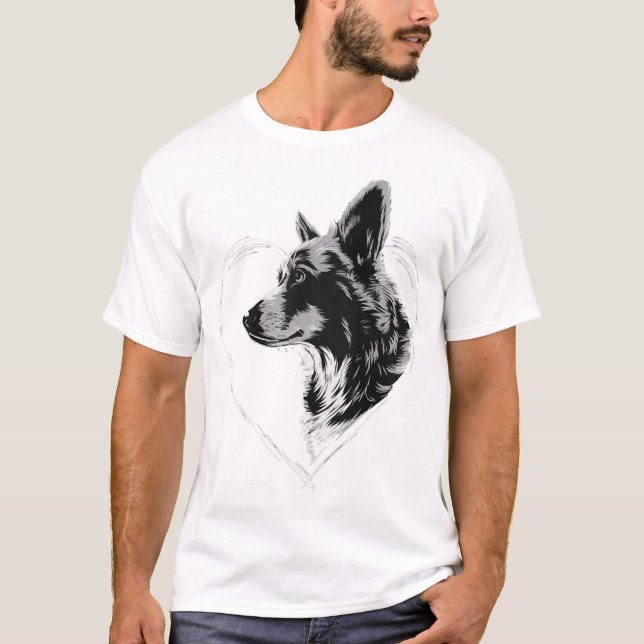 Corgi Copy Copy Copy Copy T-Shirt (Front)