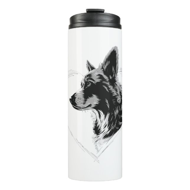 Corgi Copy Copy Copy Copy Thermal Tumbler (Front)