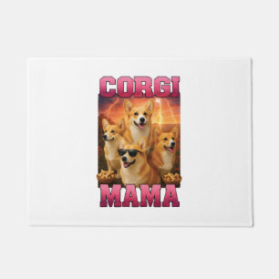 Corgi Copy Copy Doormat