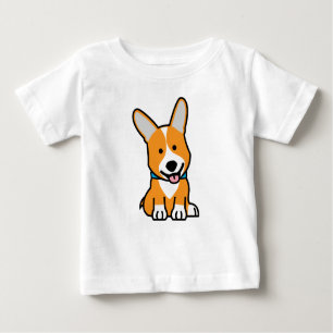 Corgi Corgis dog puppy doggy happy Pembroke Welsh Baby T-Shirt
