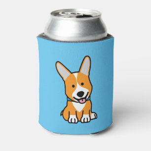 Corgi Corgis dog puppy doggy happy Pembroke Welsh Can Cooler