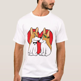 Corgi Couple Men's T-Shirt