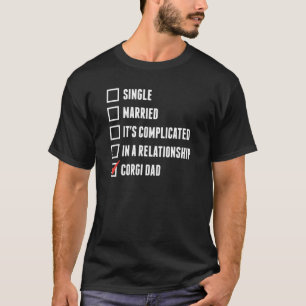 Corgi Dad Dog Father T-Shirt