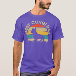 Corgi Dad Funny Cute Father For Corgi Lovers T-Shirt