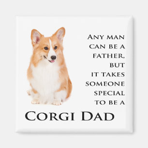 Corgi Dad Magnet