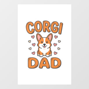Corgi Dad Vintage Engraving Dog Lover Shirt_1