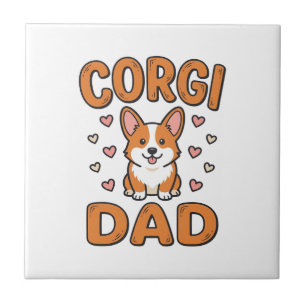 Corgi Dad Vintage Engraving Dog Lover Shirt_1 Tile