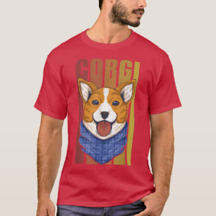 Corgi Daddy Happy Father's Day T-Shirt