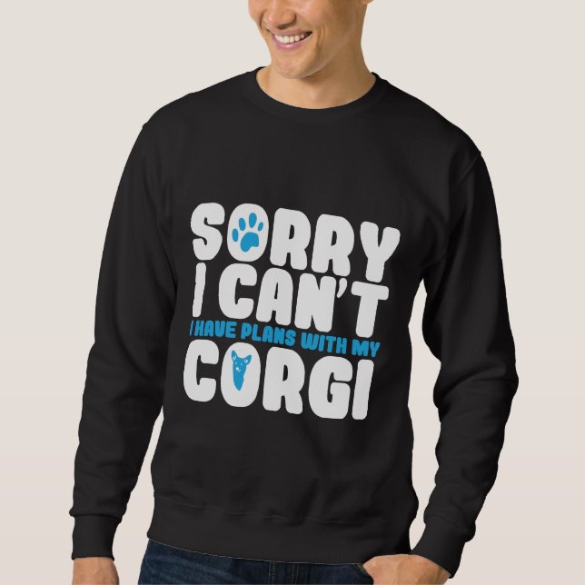 Corgi Dog  1155 Sweatshirt (Front)