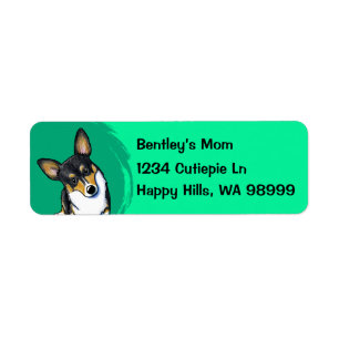 Corgi Dog Address Labels