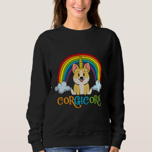 Corgi Dog Birthday Corgicorn Sweatshirt