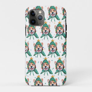 Corgi Dog Breed Christmas Case-Mate iPhone Case
