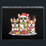 Corgi Dog Christmas Mum Dog Lover Holiday Gift Calendar<br><div class="desc">Corgi Dog Christmas Mum Dog Lover Holiday Gift</div>