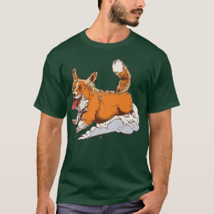 Corgi Dog Corgis Lover Gifts Corgi Mum Dad Gifts T-Shirt